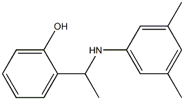 2-{1-[(3,5-dimethylphenyl)amino]ethyl}phenol Structure