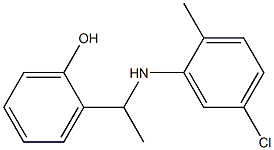 2-{1-[(5-chloro-2-methylphenyl)amino]ethyl}phenol|