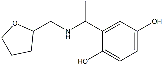 2-{1-[(oxolan-2-ylmethyl)amino]ethyl}benzene-1,4-diol