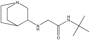  2-{1-azabicyclo[2.2.2]octan-3-ylamino}-N-tert-butylacetamide