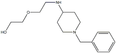 2-{2-[(1-benzylpiperidin-4-yl)amino]ethoxy}ethan-1-ol Structure