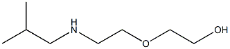 2-{2-[(2-methylpropyl)amino]ethoxy}ethan-1-ol,,结构式