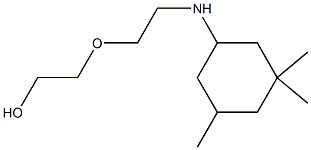 2-{2-[(3,3,5-trimethylcyclohexyl)amino]ethoxy}ethan-1-ol Structure