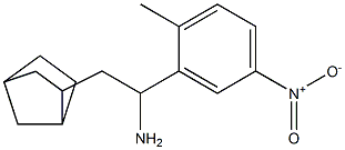 2-{bicyclo[2.2.1]heptan-2-yl}-1-(2-methyl-5-nitrophenyl)ethan-1-amine|