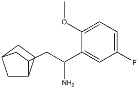 2-{bicyclo[2.2.1]heptan-2-yl}-1-(5-fluoro-2-methoxyphenyl)ethan-1-amine