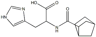 2-{bicyclo[2.2.1]heptan-2-ylformamido}-3-(1H-imidazol-4-yl)propanoic acid