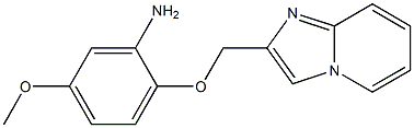 2-{imidazo[1,2-a]pyridin-2-ylmethoxy}-5-methoxyaniline|