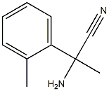 2-amino-2-(2-methylphenyl)propanenitrile