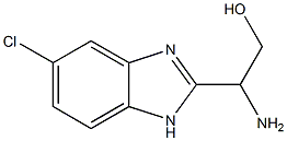 2-amino-2-(5-chloro-1H-1,3-benzodiazol-2-yl)ethan-1-ol