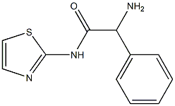 2-amino-2-phenyl-N-1,3-thiazol-2-ylacetamide