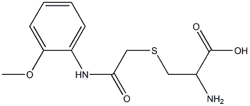 2-amino-3-({2-[(2-methoxyphenyl)amino]-2-oxoethyl}thio)propanoic acid