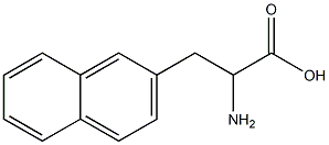 2-amino-3-(2-naphthyl)propanoic acid Structure