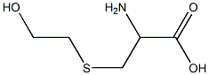 2-amino-3-[(2-hydroxyethyl)thio]propanoic acid,,结构式