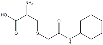 2-amino-3-{[(cyclohexylcarbamoyl)methyl]sulfanyl}propanoic acid|