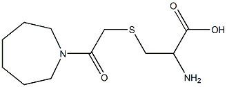 2-amino-3-{[2-(azepan-1-yl)-2-oxoethyl]sulfanyl}propanoic acid Structure