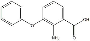 2-amino-3-phenoxybenzoic acid Structure