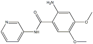 2-amino-4,5-dimethoxy-N-pyridin-3-ylbenzamide