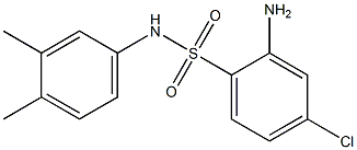 2-amino-4-chloro-N-(3,4-dimethylphenyl)benzene-1-sulfonamide