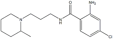 2-amino-4-chloro-N-[3-(2-methylpiperidin-1-yl)propyl]benzamide