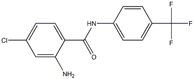 2-amino-4-chloro-N-[4-(trifluoromethyl)phenyl]benzamide