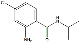 2-amino-4-chloro-N-isopropylbenzamide Structure