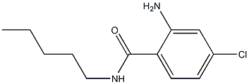 2-amino-4-chloro-N-pentylbenzamide,,结构式