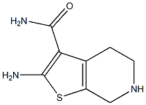 2-amino-4H,5H,6H,7H-thieno[2,3-c]pyridine-3-carboxamide