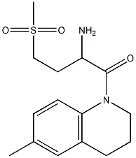  2-amino-4-methanesulfonyl-1-(6-methyl-1,2,3,4-tetrahydroquinolin-1-yl)butan-1-one