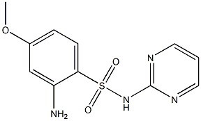 2-amino-4-methoxy-N-(pyrimidin-2-yl)benzene-1-sulfonamide|