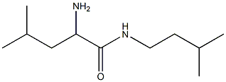 2-amino-4-methyl-N-(3-methylbutyl)pentanamide