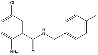 2-amino-5-chloro-N-(4-methylbenzyl)benzamide Structure