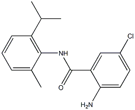 2-amino-5-chloro-N-[2-methyl-6-(propan-2-yl)phenyl]benzamide
