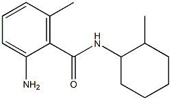 2-amino-6-methyl-N-(2-methylcyclohexyl)benzamide Structure