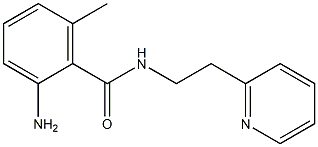 2-amino-6-methyl-N-(2-pyridin-2-ylethyl)benzamide|