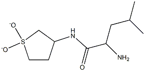 2-amino-N-(1,1-dioxidotetrahydrothien-3-yl)-4-methylpentanamide