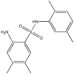 2-amino-N-(2,5-dimethylphenyl)-4,5-dimethylbenzene-1-sulfonamide|