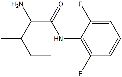 2-amino-N-(2,6-difluorophenyl)-3-methylpentanamide|