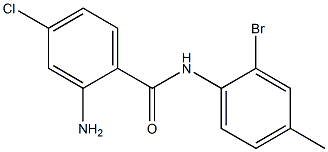 2-amino-N-(2-bromo-4-methylphenyl)-4-chlorobenzamide