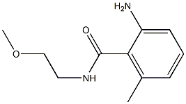 2-amino-N-(2-methoxyethyl)-6-methylbenzamide