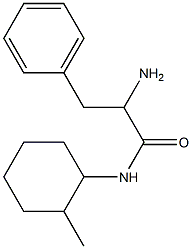 2-amino-N-(2-methylcyclohexyl)-3-phenylpropanamide Structure