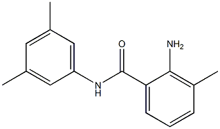 2-amino-N-(3,5-dimethylphenyl)-3-methylbenzamide Structure