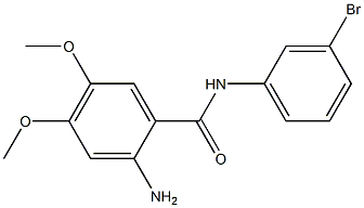 2-amino-N-(3-bromophenyl)-4,5-dimethoxybenzamide