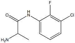 2-amino-N-(3-chloro-2-fluorophenyl)propanamide