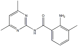 2-amino-N-(4,6-dimethylpyrimidin-2-yl)-3-methylbenzamide