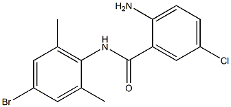 2-amino-N-(4-bromo-2,6-dimethylphenyl)-5-chlorobenzamide Structure