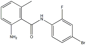 2-amino-N-(4-bromo-2-fluorophenyl)-6-methylbenzamide|