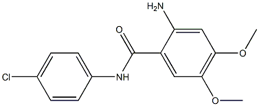 2-amino-N-(4-chlorophenyl)-4,5-dimethoxybenzamide