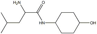 2-amino-N-(4-hydroxycyclohexyl)-4-methylpentanamide