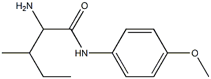 2-amino-N-(4-methoxyphenyl)-3-methylpentanamide