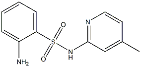 2-amino-N-(4-methylpyridin-2-yl)benzene-1-sulfonamide